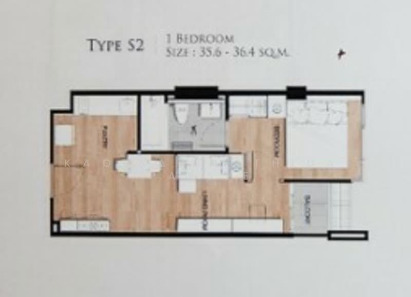 Vtara Sukhumvit 36, Bangkok, 118 Soi Saen Sabai, Phra Kanong, Khlong Toei, Bangkok, 1 Bedroom, 36 sqm, Condo For Sale, by Kao Natthathida Paksee, 500200792 - DDproperty.com