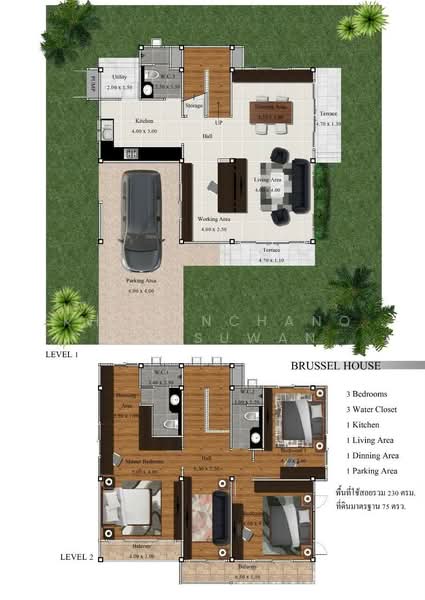 The Bliss Koolpunt Ville 16, Chiang Mai, Chiang Mai - Mae On Road, San Kamphaeng, San Kamphaeng, Chiang Mai, 3 Bedrooms, 230 sqm, Single Detached House For Sale, by Khamonchanok Aisuwan, 500201007 - DDproperty.com