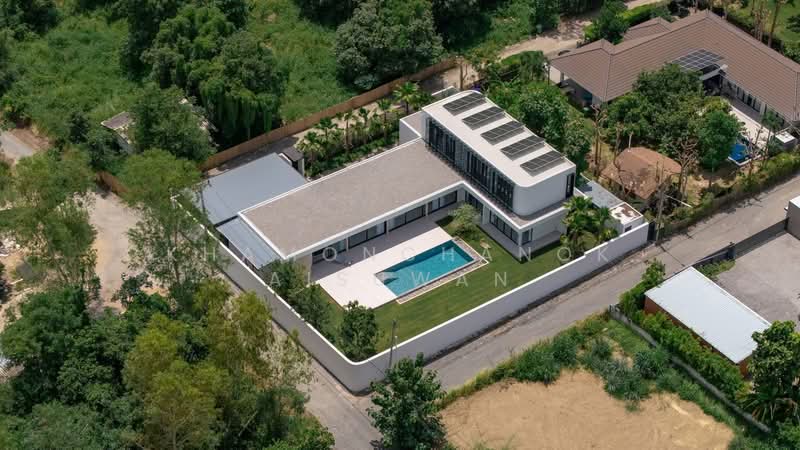 วิลล่าหรู 4 ห้องนอนพร้อมสระว่ายน้ำส่วนตัว และระบบพลังงานแสงอาทิตย์ 10 กิโลวัตต์, เชียงใหม่, น้ำแพร่, หางดง, เชียงใหม่, 600 ตร.ม., วิลล่า ขาย, โดย Khamonchanok Aisuwan, 500201099 - DDproperty.com