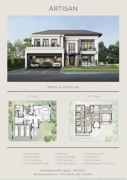 ARCADE by Patta, Chon Buri (Pattaya), Nong Pla Lai, Bang Lamung (Pattaya), Chon Buri (Pattaya), 4 Bedrooms, 344 sqm, Villa For Sale, by Panupan (Bond) Thongpan, 500201471 - DDproperty.com