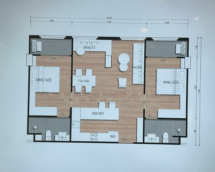 Above Element Condo, Phuket, Choeng Thale, Thalang, Phuket, 2 Bedrooms, 76 sqm, Condo For Sale, by Wanida (May) Mahawong, 500201633 - DDproperty.com