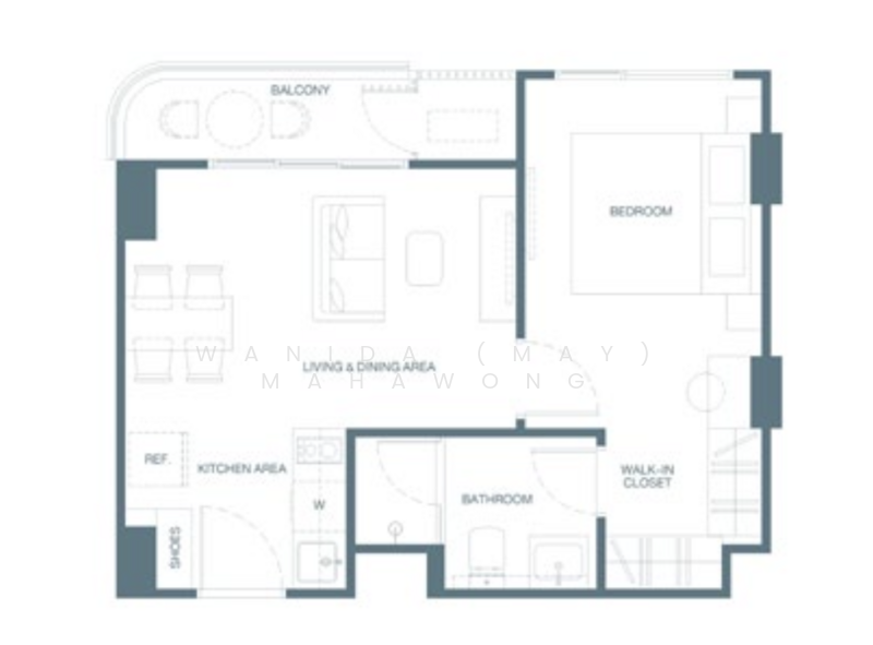 CANVAS Cherngtalay, Phuket, 5 Pasak-Koktanod Road, Choeng Thale, Thalang, Phuket, 1 Bedroom, 40 sqm, Condo For Sale, by Wanida (May) Mahawong, 500201701 - DDproperty.com