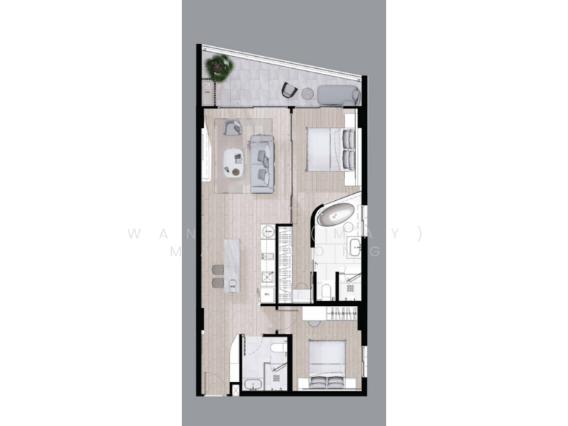 The Aqua, Phuket, Lagoon Road, Choeng Thale, Thalang, Phuket, 2 Bedrooms, 93 sqm, Condo For Sale, by Wanida (May) Mahawong, 500201779 - DDproperty.com