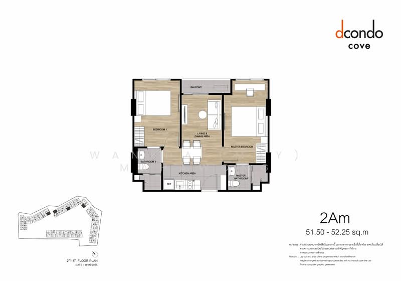 dcondo Cove Phuket, Phuket, วิชิตสงคราม, Kathu, Kathu, Phuket, 2 Bedrooms, 52 sqm, Condo For Sale, by Wanida (May) Mahawong, 500201826 - DDproperty.com