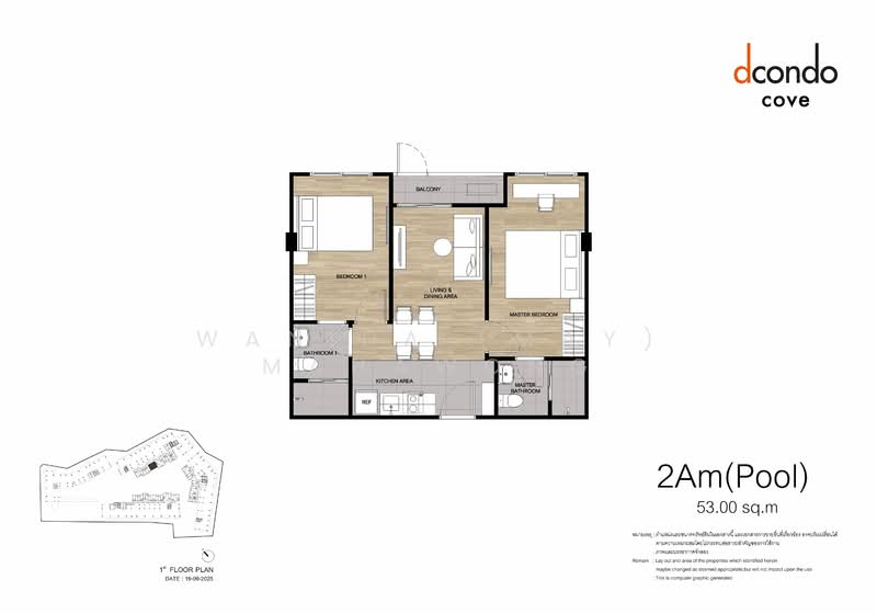 dcondo Cove Phuket, Phuket, วิชิตสงคราม, Kathu, Kathu, Phuket, 2 Bedrooms, 52 sqm, Condo For Sale, by Wanida (May) Mahawong, 500201826 - DDproperty.com