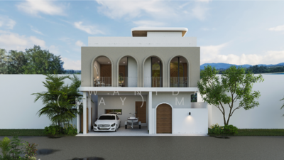 ขาย - วิลล่าพร้อมสระว่ายน้ำส่วนตัวและทางเข้าสู่ชายหาด พร้อมวิวทะเลที่สวยงาม ไม้ขาว, ภูเก็ต