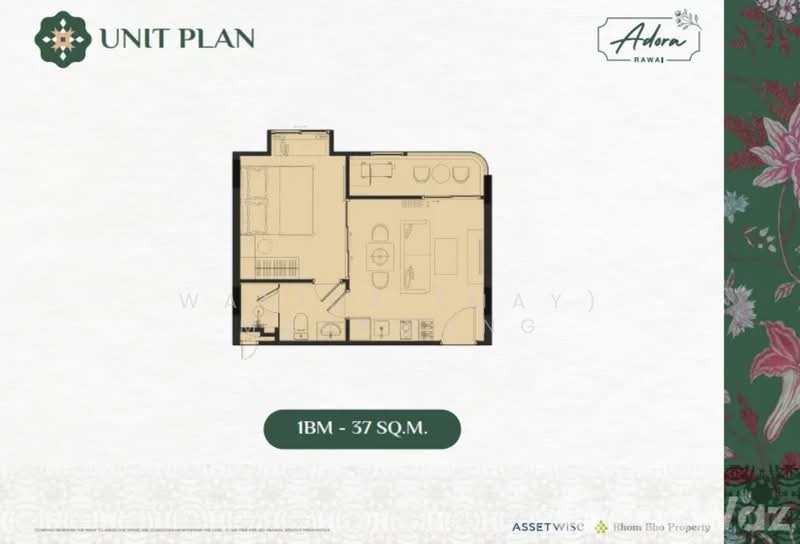 The Title Adora Rawai, Phuket, Rawai, Muang Phuket, Phuket, Studio, 37 sqm, Condo For Sale, by Wanida (May) Mahawong, 500201936 - DDproperty.com