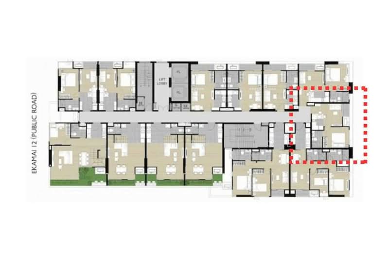 M Thonglor 10, Bangkok, 9 Soi Ekkamai 12, Ekkamai Road, Khlong Tan Nua, Watthana, Bangkok, 1 Bedroom, 31 sqm, Condo For Sale, by Sittichai (Ice) Tulyanon, 500201977 - DDproperty.com