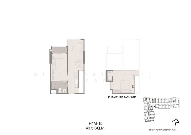 Rhythm Charoennakhon Iconic, Bangkok, Charoen Nakhon Road, Khlong Ton Sai, Khlong San, Bangkok, 2 Bedrooms, 63 sqm, Condo For Sale, by Sittichai (Ice) Tulyanon, 500202037 - DDproperty.com