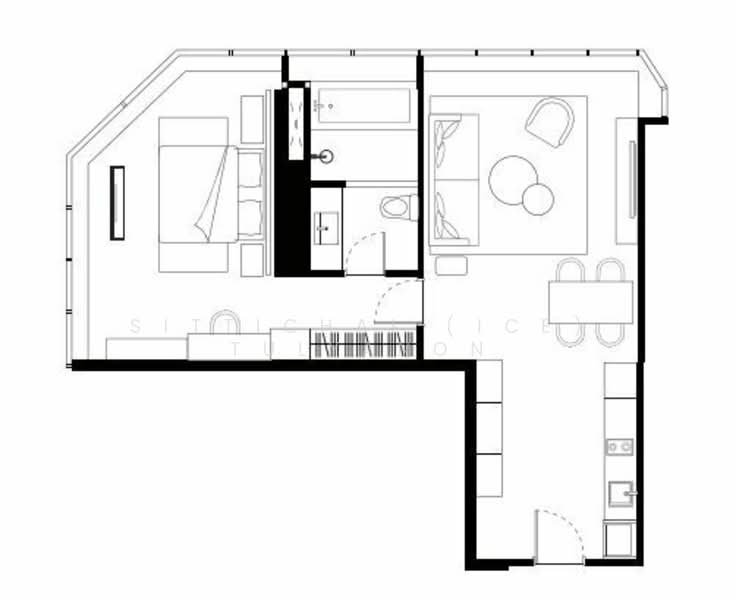 Ascott Embassy Sathorn, Bangkok, Thung Maha Mek, Sathon, Bangkok, 1 Bedroom, 65 sqm, Condo For Rent, by Sittichai (Ice) Tulyanon, 500202088 - DDproperty.com