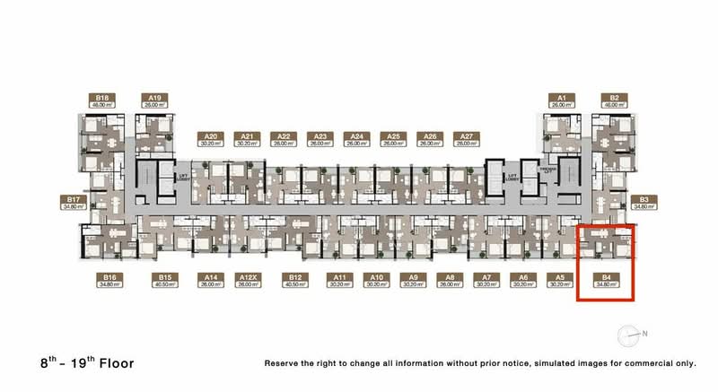 Nue District R9, Bangkok, 59 Rama 9 Road, Huai Khwang, Huai Khwang, Bangkok, 2 Bedrooms, 35 sqm, Condo For Sale, by Sittichai (Ice) Tulyanon, 500202319 - DDproperty.com