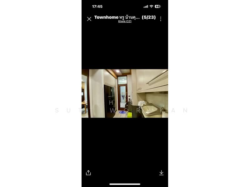 Baan Klang Krung Rama 3 : บ้านกลางกรุง พระราม 3, กรุงเทพ, ถนน ยานนาวา, ช่องนนทรี, ยานนาวา, กรุงเทพ, 280 ตร.ม., ทาวน์เฮ้าส์ ขาย, โดย Chisa Suttiworakan, 500202867 - DDproperty.com