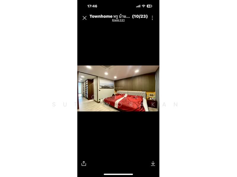 Baan Klang Krung Rama 3, Bangkok, Yan Nawa Road, Chong Nonsi, Yan Nawa, Bangkok, 3 Bedrooms, 280 sqm, Townhouse For Sale, by Chisa Suttiworakan, 500202867 - DDproperty.com