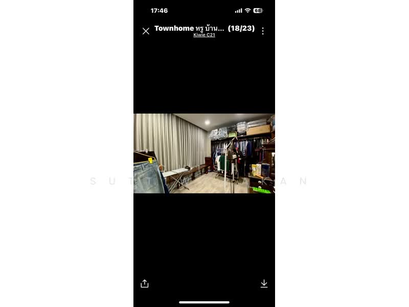 Baan Klang Krung Rama 3 : บ้านกลางกรุง พระราม 3, กรุงเทพ, ถนน ยานนาวา, ช่องนนทรี, ยานนาวา, กรุงเทพ, 280 ตร.ม., ทาวน์เฮ้าส์ ขาย, โดย Chisa Suttiworakan, 500202867 - DDproperty.com