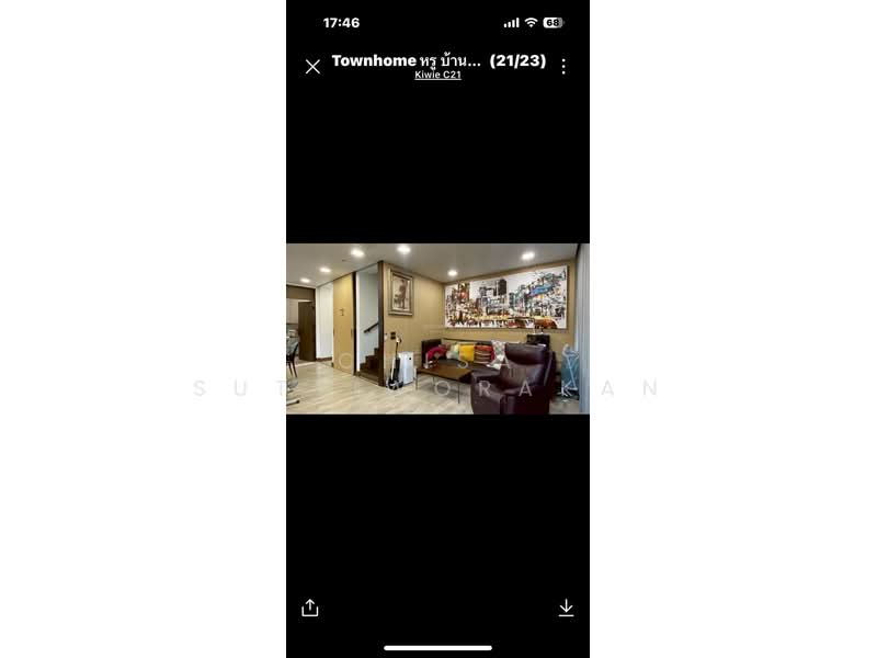 Baan Klang Krung Rama 3, Bangkok, Yan Nawa Road, Chong Nonsi, Yan Nawa, Bangkok, 3 Bedrooms, 280 sqm, Townhouse For Sale, by Chisa Suttiworakan, 500202867 - DDproperty.com