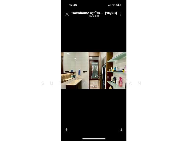 Baan Klang Krung Rama 3, Bangkok, Yan Nawa Road, Chong Nonsi, Yan Nawa, Bangkok, 3 Bedrooms, 280 sqm, Townhouse For Sale, by Chisa Suttiworakan, 500202867 - DDproperty.com