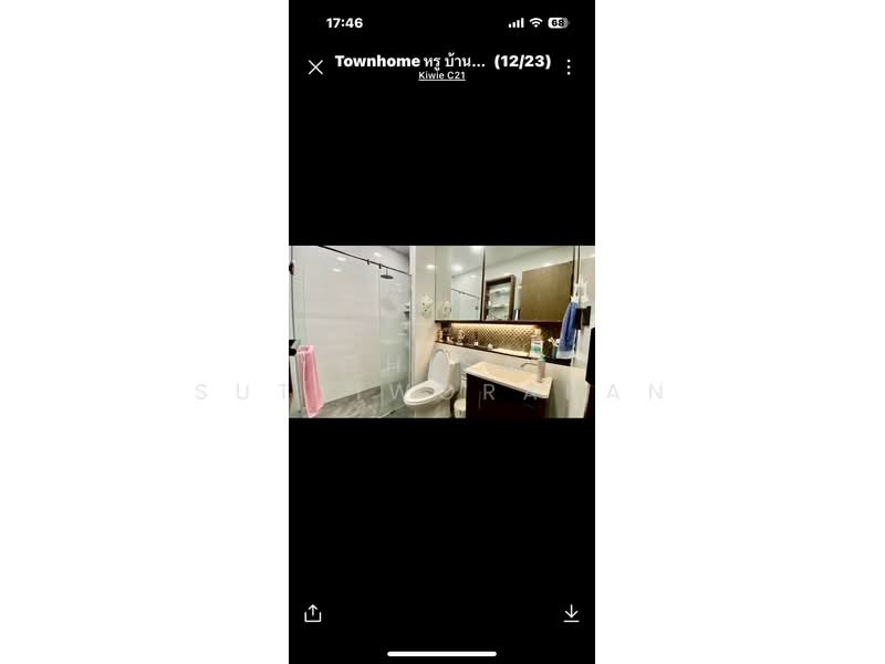 Baan Klang Krung Rama 3, Bangkok, Yan Nawa Road, Chong Nonsi, Yan Nawa, Bangkok, 3 Bedrooms, 280 sqm, Townhouse For Sale, by Chisa Suttiworakan, 500202867 - DDproperty.com