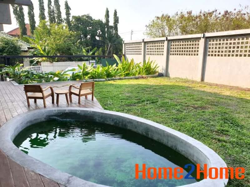 บ้านโมเดิร์น สร้างใหม่แต่งพร้อมอยู่ ติดถนน บางกร่าง ราชพฤกษ์ 109 ตร.วา, นนทบุรี, บางกร่าง, เมืองนนทบุรี, นนทบุรี, 458 ตร.ม., บ้านเดี่ยว ขาย, โดย Thongchai Luxsanapongrat, 500202990 - DDproperty.com