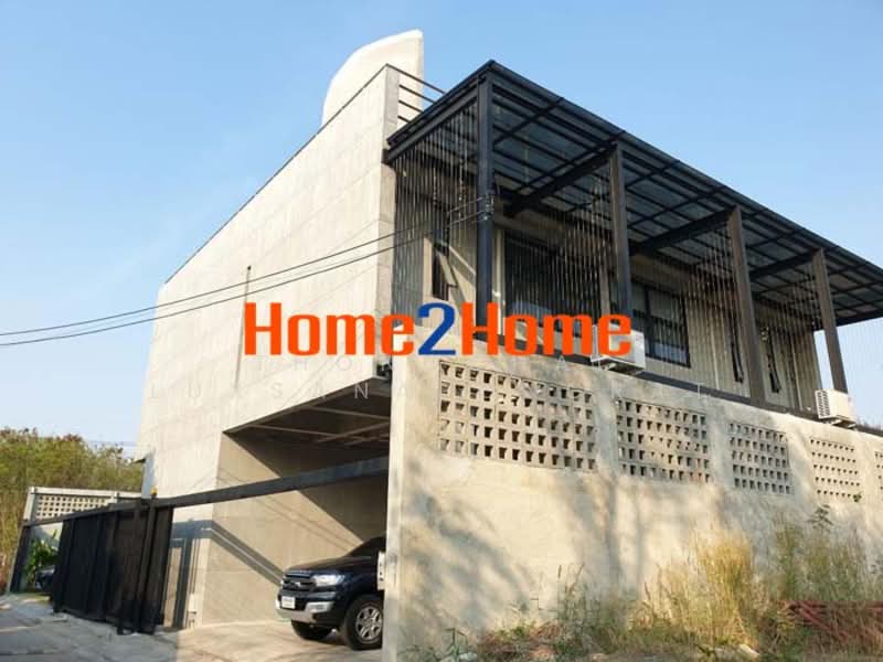 บ้านโมเดิร์น สร้างใหม่แต่งพร้อมอยู่ ติดถนน บางกร่าง ราชพฤกษ์ 109 ตร.วา, Nonthaburi, Bang Krang, Muang Nonthaburi, Nonthaburi, 3 Bedrooms, 458 sqm, Single Detached House For Sale, by Thongchai Luxsanapongrat, 500202990 - DDproperty.com