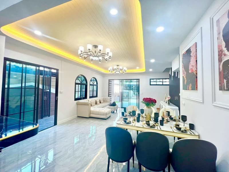 The Trust Town Wongwaen – Lam Luk Ka, Pathum Thani, Soi Bueng Kham Proi, Bung Kham Proi, Lam Luk Ka, Pathum Thani, 3 Bedrooms, 120 sqm, Townhouse For Sale, by วัลลภา จันทร์ชิรัตน์, 500203228 - DDproperty.com