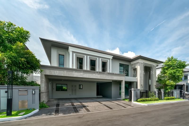 Grand Bangkok Boulevard Sukhumvit-Srinakarin, Samut Prakan, Soi Bearing 31/1, Samrong Nua, Muang Samut Prakarn, Samut Prakan, 4 Bedrooms, 510 sqm, Single Detached House For Sale, by Kanrutai Dawruang, 500203636 - DDproperty.com