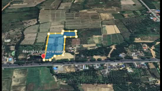 ที่ดิน16 ไร่กว่า ติดถนนเพชรเกษม จ.ประจวบคีรีขันธ์ อ.บ่อนอก ที่ดินติดถนนหลัก รูปแปลงลึก, ประจวบคีรีขันธ์, บ่อนอก, เมืองประจวบคีรีขันธ์, ประจวบคีรีขันธ์, 26,248 ตร.ม., ที่ดิน ขาย, โดย Wanida Dechametarkul, 500204320 - DDproperty.com