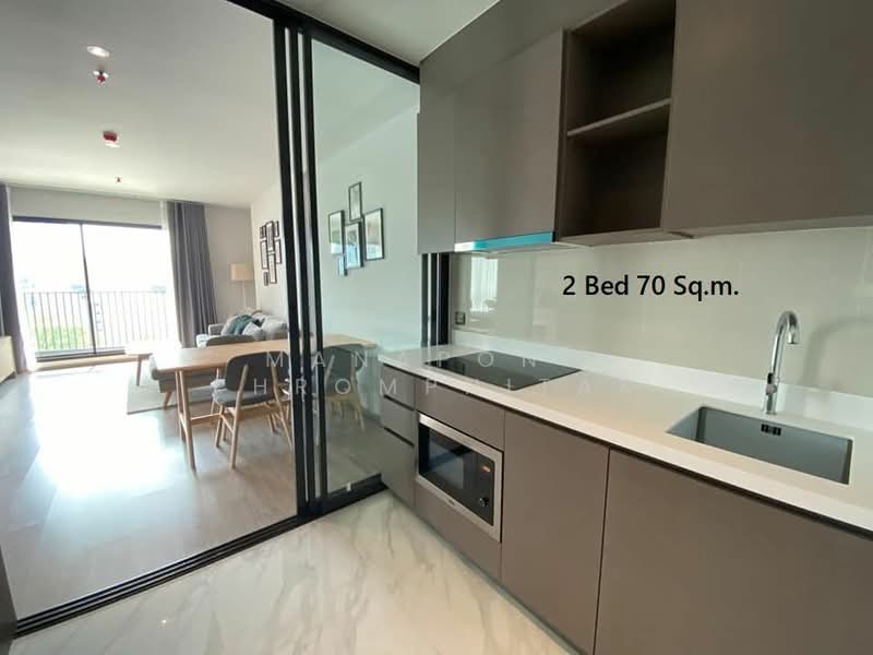 Rhythm Ekkamai, Bangkok, 11 Soi Sukhumvit 63, Khlongtoei Nua, Watthana, Bangkok, 2 Bedrooms, 70 sqm, Condo For Rent, by Manapong Phromphitak, 500204545 - DDproperty.com