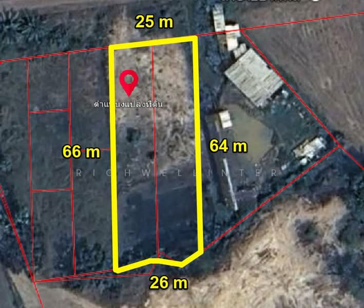 ขาย - ขายที่ดินโคกไม้ลาย 1 ไร่ ใกล้ถนนสุวรรณศรสายเก่า3649-100เมตร อ.เมืองปราจีนบุรี, ปราจีนบุรี