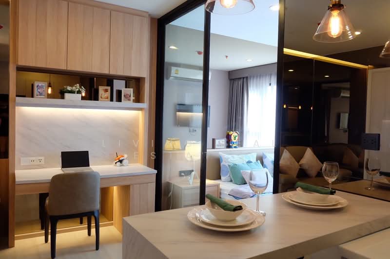 Life Asoke : ไลฟ์ อโศก, กรุงเทพ, ถนนอโศก-ดินแดง แขวงบางกะปิ เขตห้วยขวาง กทม., บางกะปิ, ห้วยขวาง, กรุงเทพ, 36 ตร.ม., คอนโด ให้เช่า, โดย Living Real Estates, 500204611 - DDproperty.com