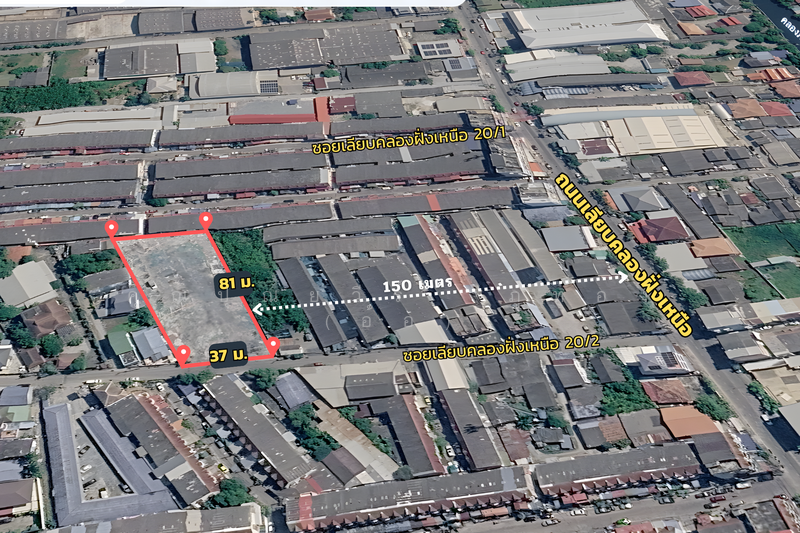 ที่ดินหนองแขม ถ.เลียบคลองฝั่งเหนือ ซ.20/2 แขวงหนองแขม เขตหนองแขม จ.กรุงเทพมหานคร 10160, Bangkok, ถ.เลียบคลองฝั่งเหนือ ซ.20/2, Nong Kham, Nong Khaem, Bangkok, , 3,000 sqm, Land For Sale, by คุณปุณยวีร์ ภู่ทอง (อ้อ), 500204692 - DDproperty.com