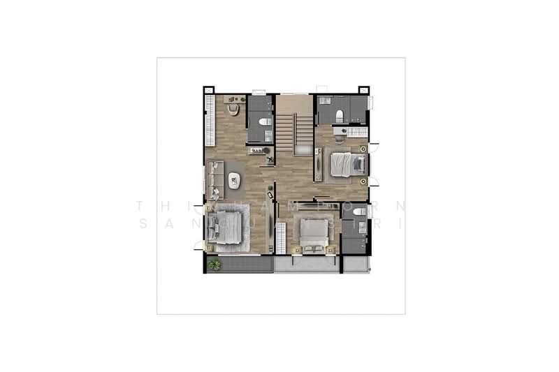 Centro Bangna, Samut Prakan, 111 Soi 3, Bang Kaeo, Bang Plee, Samut Prakan, 4 Bedrooms, 190 sqm, Single Detached House For Rent, by Thikhamporn Sanguansiri, 500204787 - DDproperty.com