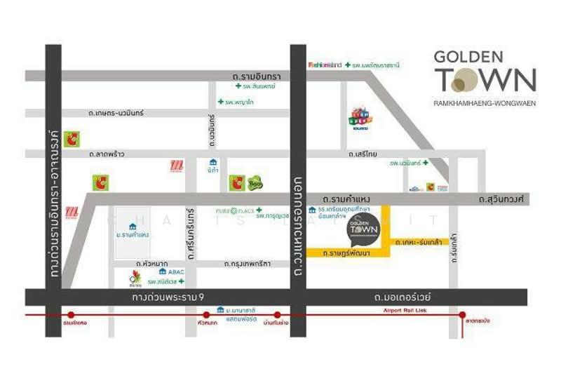 Golden Town Ramkhamhaeng-Wongwaen, Bangkok, Rat Phatthana Road, Saphan Sung, Saphan Sung, Bangkok, 4 Bedrooms, 325 sqm, Townhouse For Sale, by Chavis Laismit, 500205324 - DDproperty.com