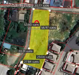 ขาย - ขายที่ดินเหมือง ทำเลดีเนื้อที่ 1 ไร่ เทศบาลพัฒนา2ซอย16 ใกล้ถนนเลี่ยงเมืองหนองมน-300เมตร เมืองชลบุรี, ชลบุรี