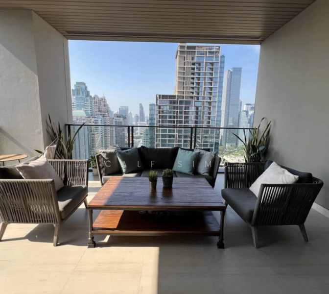 The Residences at Sindhorn Kempinski, Bangkok, 88 Soi Tonson Sarasin Road, Lumphini, Pathum Wan, Bangkok, 4 Bedrooms, 357 sqm, Condo For Rent, by Decalf Simon, 500205813 - DDproperty.com