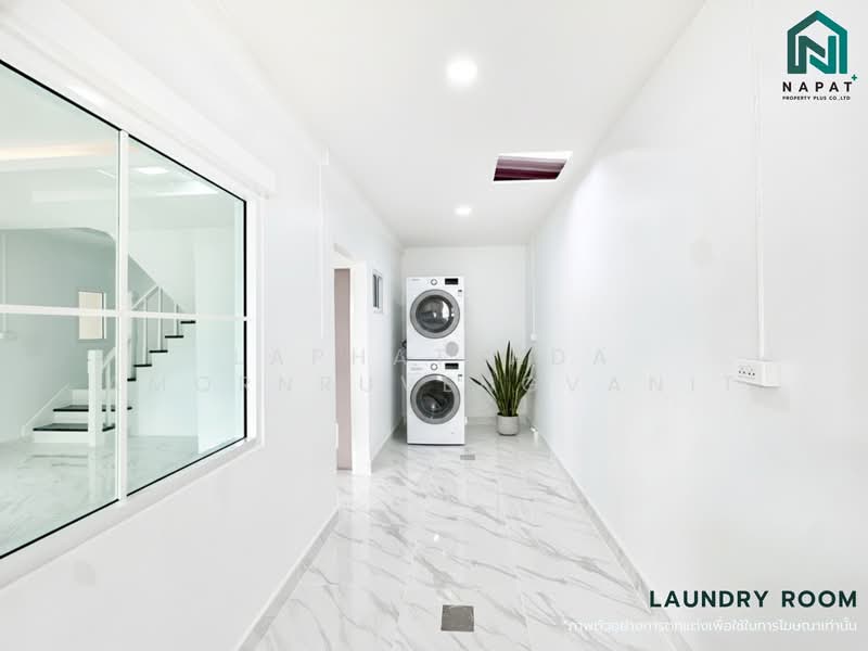 บ้านหลังมุมรีโนเวท พฤกษาB รังสิต คลองสาม พร้อมเข้าอยู่, Pathum Thani, Khlong Sam, Khlong Luang, Pathum Thani, 1 Bedroom, 102 sqm, Townhouse For Sale, by Laphatlada Amornruvengvanit, 500206512 - DDproperty.com