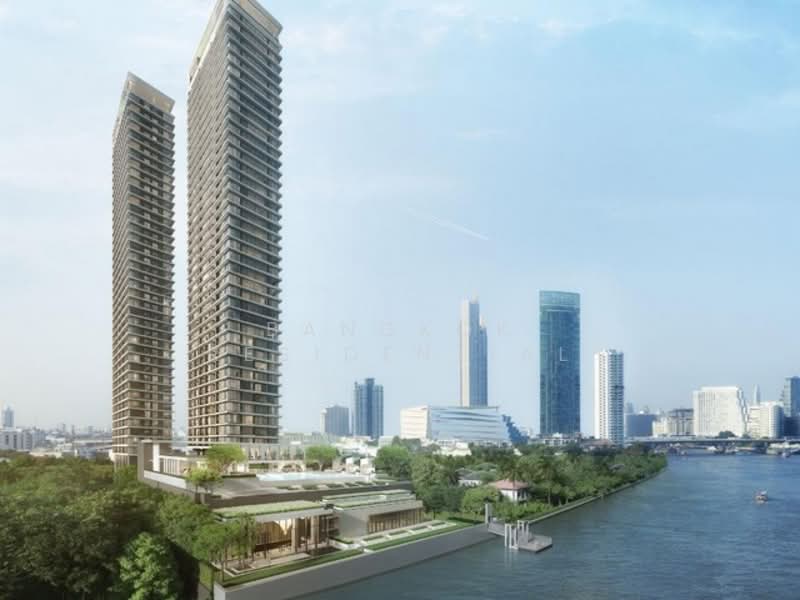 Chapter Charoennakhon–Riverside, Bangkok, Charoennakorn Road, Bang Lam Phu Lang, Khlong San, Bangkok, 2 Bedrooms, 75 sqm, Condo For Rent, by Bangkok Residential, 500206894 - DDproperty.com