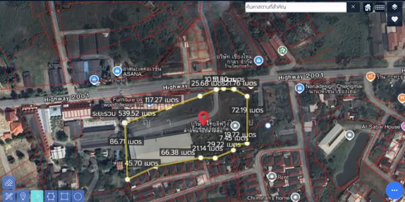 ขาย ที่ดินพร้อมสิ่งปลูกสร้าง บ้านถวาย หางดง 9 ไร่ 3 งาน 62 ตารางวา (ID:275LS), เชียงใหม่, หนองแก๋ว, หางดง, เชียงใหม่, 15,848 ตร.ม., ที่ดิน ขาย, โดย อรกัญญา สายวังกิจ, 500207064 - DDproperty.com