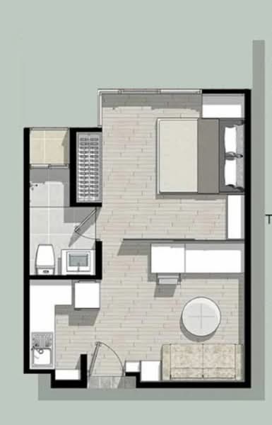 The IRIS Rama 9-Srinakarin, Bangkok, Srinakarin Road, Suan Luang, Suan Luang, Bangkok, Studio, 32 sqm, Condo For Sale, by AREA66 Real Estate Co.,Ltd, 500207872 - DDproperty.com