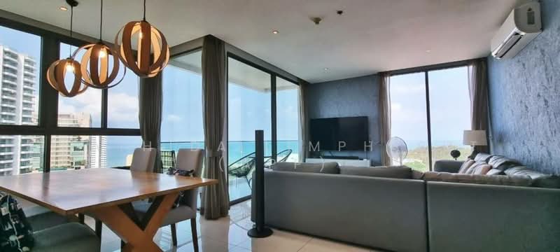 The Point Pratumnak, Chon Buri (Pattaya), ซอยราชวรุณ ถ.พัทยาสาย 2 ต.หนองปรือ อ.บางละมุง จ.ชลบุรี, Nong Pru, Bang Lamung (Pattaya), Chon Buri (Pattaya), 2 Bedrooms, 90 sqm, Condo For Rent, by Sathida Limphasut (App), 500208238 - DDproperty.com