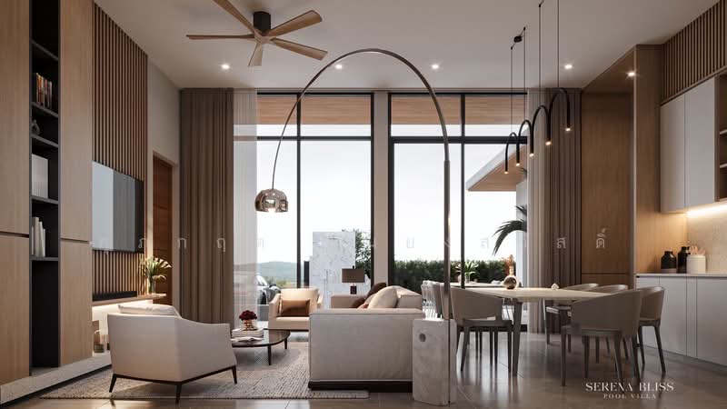 ขาย - บ้านเดี่ยวพูลวิลล่าสไตล์ Modern Tropical ในหาดใหญ่, สงขลา