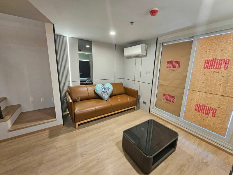 Culture Chula, Bangkok, 38/12 Soi Pratu Chai, Si Phraya, Bang Rak, Bangkok, 2 Bedrooms, 59 sqm, Condo For Rent, by Phoom Imruangsri, 500209100 - DDproperty.com