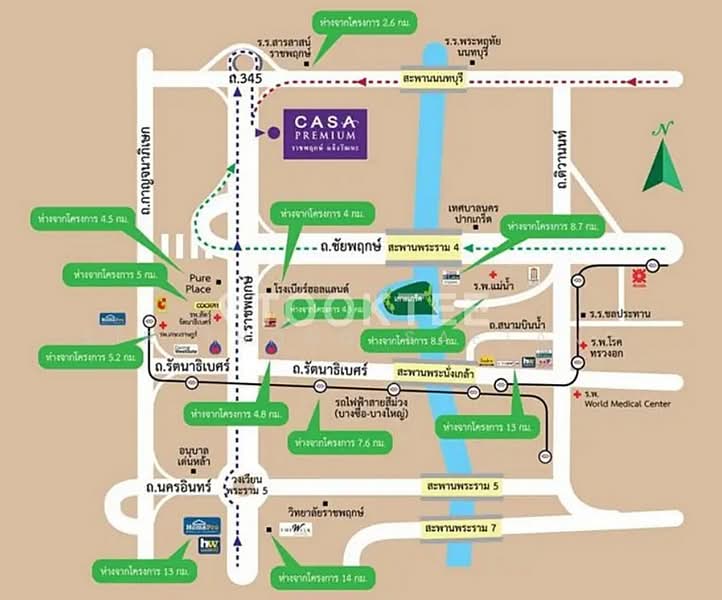 Casa Premium Ratchapruek-Chaengwattana : คาซ่า พรีเมี่ยม ราชพฤกษ์-แจ้งวัฒนะ, นนทบุรี, ถนนราชพฤกษ์, คลองข่อย, ปากเกร็ด, นนทบุรี, 160 ตร.ม., บ้านเดี่ยว ให้เช่า, โดย Sirithong Saetang, 500209139 - DDproperty.com