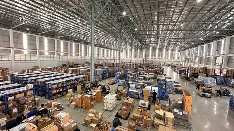 ให้เช่า - ให้เช่า โกดัง คลังสินค้า บางปะกง สุขุมวิท กม.34 เขต EEC สูง 12 เมตร รองรับรถเทเลอร์ ใกล้สุวรรณภูมิ, ฉะเชิงเทรา