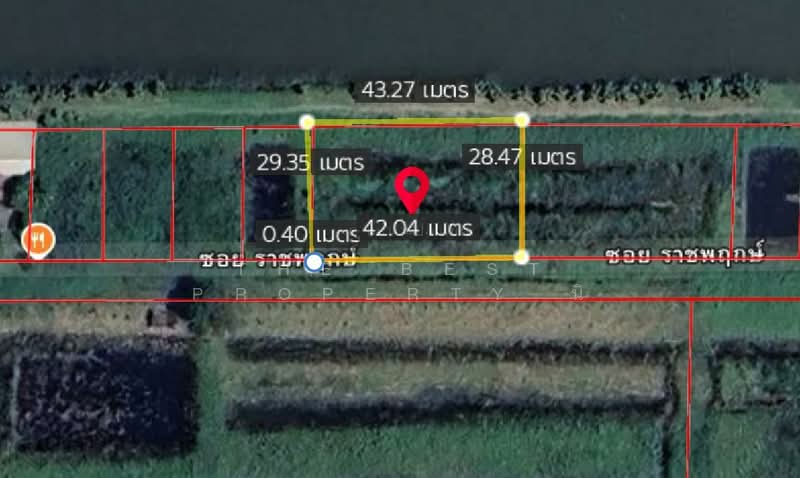 ที่ดินลาดกระบัง กรุงเทพมหานคร, Bangkok, Khlong Sam Prawet, Lat Krabang, Bangkok, , 1,200 sqm, Land For Sale, by The Best Property นิ, 500209567 - DDproperty.com