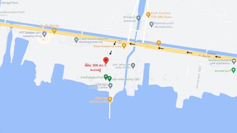 Land For Sale, Samut Prakan, สุขุมวิท, Bang Pu, Muang Samut Prakarn, Samut Prakan, , 1,200 sqm, Land For Sale, by Wicharn Kaonah, 500209657 - DDproperty.com