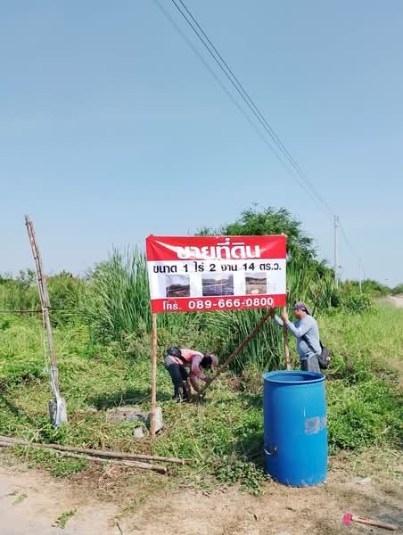 ขายที่ดินเปล่า 1-2-14 ไร่ ลำลูกกา คลอง 13 สายกลาง ใกล้แหล่งชุมชน เข้าซอยเพียง 400 ม., Pathum Thani, Bung Khohai, Lam Luk Ka, Pathum Thani, , 2,456 sqm, Land For Sale, by Jutanon Komoottanaruk, 500209671 - DDproperty.com