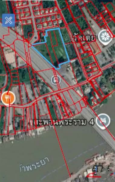 For Sale - ที่ดินเปล่า 7 ไร่ 35.9 ตร.ว. ที่ดิน ใกล้เกาะเกร็ด วัดบางจาก ถนนชัยพฤกษ์ ปากเกร็ด นนทบุรี, Nonthaburi