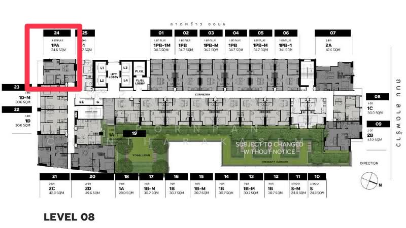 Metris District Ladprao, Bangkok, Lat Phrao Rd, Jom Phon, Chatuchak, Bangkok, 1 Bedroom, 35 sqm, Condo For Rent, by Pornpan Chantharakasemchai, 500209944 - DDproperty.com
