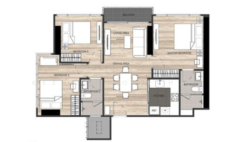 The Line Jatujak-Mochit : เดอะ ไลน์ จตุจักร - หมอชิต, กรุงเทพ, ถนนพหลโยธิน, จอมพล, จตุจักร, กรุงเทพ, 78 ตร.ม., คอนโด ให้เช่า, โดย Keerati Poonchai, 500209992 - DDproperty.com