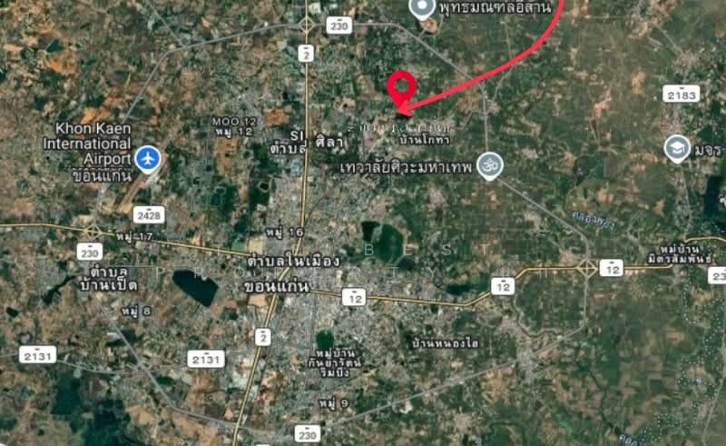 ที่ดินศิลา ขอนแก่น, Khon Kaen, Sila, Muang Khon Kaen, Khon Kaen, , 736 sqm, Land For Sale, by The Best Property นก, 500209998 - DDproperty.com